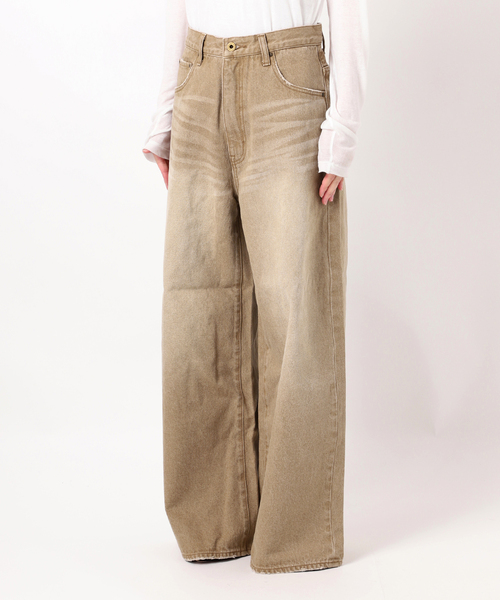 5 1/2 HIGH-WIDELEG DENIM（デニムパンツ）｜Spick & Span（スピック
