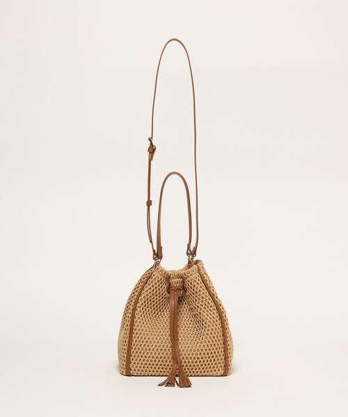 green label relaxing(グリーンレーベルリラクシング)の「2WAY シートドロスト バッグ / ショルダーバッグ(ショルダーバッグ・レディース・ベージュ/ブラック・FREE)」の19枚目の写真