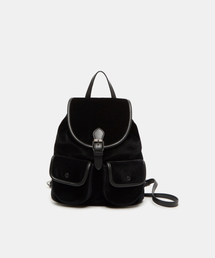 Buttony Backpack 24 Velvet_RCBBX25645BKX