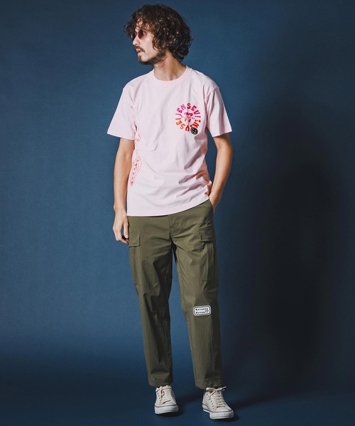 seventy seven(セブンティセブン)の「mt10170-middle onz S-S t-shirts (old days S) Tシャツ(7726S130)(Tシャツ/カットソー・メンズ・ピンク/ホワイト/ブラック・XL/L/M/S)」の8枚目の写真