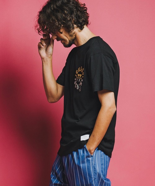 seventy seven(セブンティセブン)の「mt10170-middle onz S-S t-shirts (old days S) Tシャツ(7726S130)(Tシャツ/カットソー・メンズ・ピンク/ホワイト/ブラック・XL/L/M/S)」の18枚目の写真