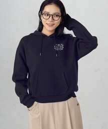 COMME CA ISM | エンブレムロゴ フードニットパーカー(パーカー)