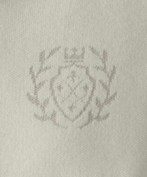 COMME CA ISM（コムサイズム）の「エンブレムロゴ フードニットパーカー（パーカー・レディース・ネイビー/アイボリー・FREE）」の19枚目の写真