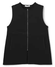 【セレモニー】BEAUTY FORM KNIT ZIPジレ