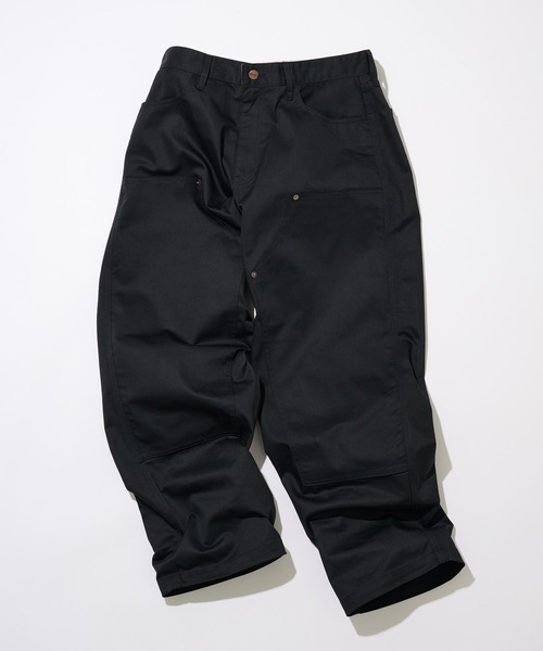 RED KAP（レッドキャップ）の「【RED KAP】限定商品 別注 DOUBLE-KNEE PANTS　ダブルニーパンツ（チノパンツ・メンズ・ブラック/ベージュ・S/M/L/LL）」の4枚目の写真
