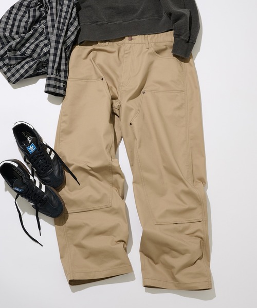 RED KAP（レッドキャップ）の「【RED KAP】限定商品 別注 DOUBLE-KNEE PANTS　ダブルニーパンツ（チノパンツ・メンズ・ブラック/ベージュ・S/M/L/LL）」の12枚目の写真