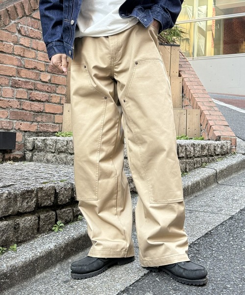 RED KAP（レッドキャップ）の「【RED KAP】限定商品 別注 DOUBLE-KNEE PANTS　ダブルニーパンツ（チノパンツ・メンズ・ブラック/ベージュ・S/M/L/LL）」の14枚目の写真