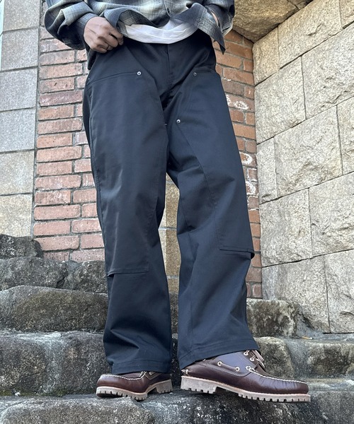 RED KAP（レッドキャップ）の「【RED KAP】限定商品 別注 DOUBLE-KNEE PANTS　ダブルニーパンツ（チノパンツ・メンズ・ブラック/ベージュ・S/M/L/LL）」の6枚目の写真