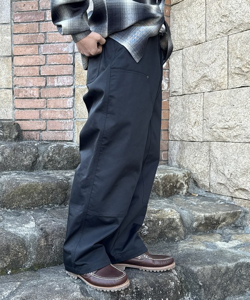 RED KAP（レッドキャップ）の「【RED KAP】限定商品 別注 DOUBLE-KNEE PANTS　ダブルニーパンツ（チノパンツ・メンズ・ブラック/ベージュ・S/M/L/LL）」の7枚目の写真