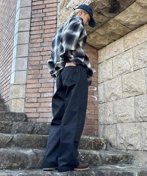 RED KAP（レッドキャップ）の「【RED KAP】限定商品 別注 DOUBLE-KNEE PANTS　ダブルニーパンツ（チノパンツ・メンズ・ブラック/ベージュ・S/M/L/LL）」の10枚目の写真