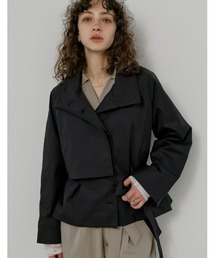 Re:EDIT(���G�f�B)��[2026S/S COLLECTION]�X�^���h�J���[�~�h����g�����`�R�[�g(�g�����`�R�[�g)