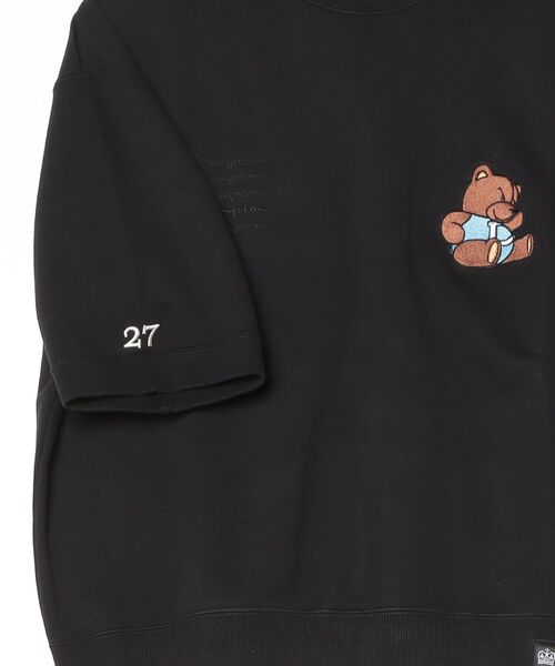 DOUBLE STANDARD CLOTHING(ダブルスタンダードクロージング)の「Champion×DSC/ NY Bear Embroidery Sweat(スウェット・レディース・グレー/オフホワイト/ブラック・FREE)」の5枚目の写真