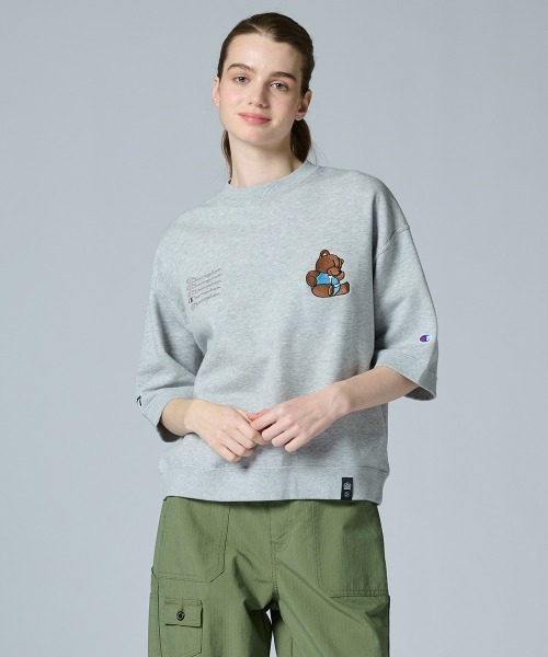 Champion×DSC/ NY Bear Embroidery Sweat（スウェット）｜DOUBLE