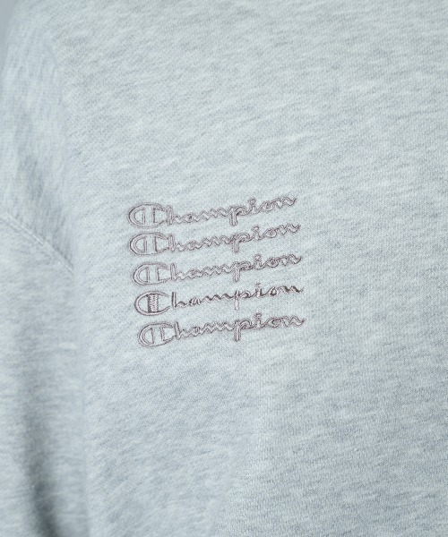DOUBLE STANDARD CLOTHING(ダブルスタンダードクロージング)の「Champion×DSC/ NY Bear Embroidery Sweat(スウェット・レディース・グレー/オフホワイト/ブラック・FREE)」の11枚目の写真