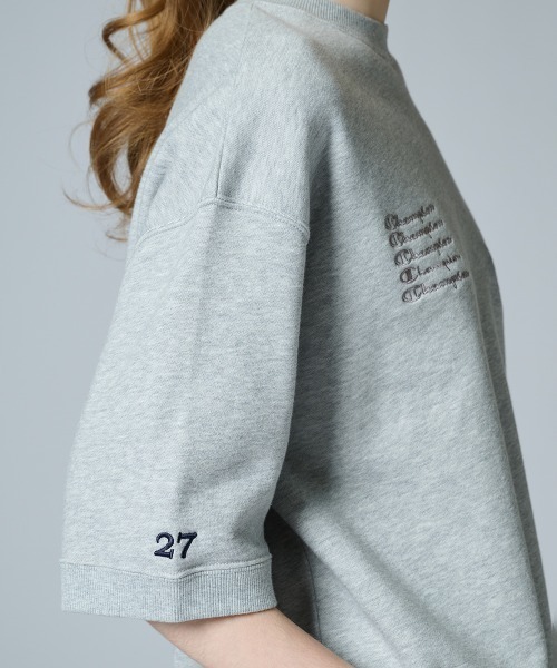 DOUBLE STANDARD CLOTHING(ダブルスタンダードクロージング)の「Champion×DSC/ NY Bear Embroidery Sweat(スウェット・レディース・グレー/オフホワイト/ブラック・FREE)」の13枚目の写真
