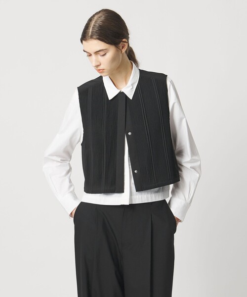 【新品】Pheeta ベストUNITED ARROWS 別注 つけ襟 付け襟 Pheeta＞Bourke ベスト / 015C-22（ベスト）｜Pheeta（フィータ）の