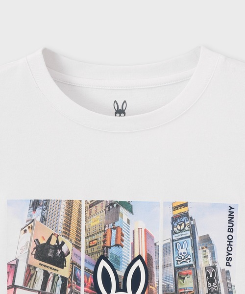 Psycho Bunny(サイコバニー)の「マンハッタン3D ラバーロゴTシャツ(Tシャツ/カットソー・メンズ・ホワイト/ブラック・X-LARGE/LARGE/MEDIUM/SMALL)」の8枚目の写真
