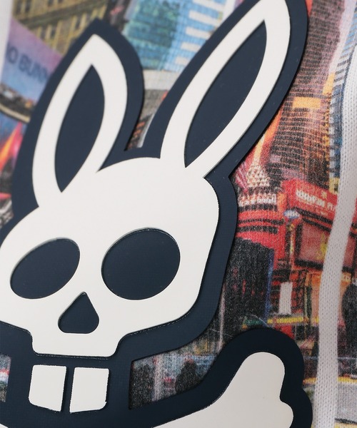 Psycho Bunny(サイコバニー)の「マンハッタン3D ラバーロゴTシャツ(Tシャツ/カットソー・メンズ・ホワイト/ブラック・X-LARGE/LARGE/MEDIUM/SMALL)」の9枚目の写真