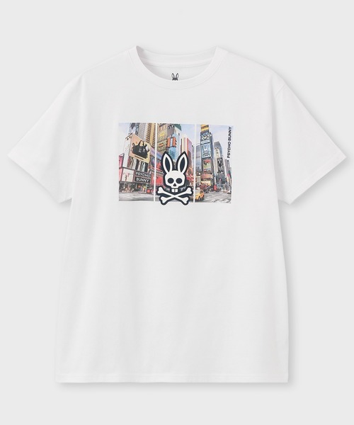 Psycho Bunny(サイコバニー)の「マンハッタン3D ラバーロゴTシャツ(Tシャツ/カットソー・メンズ・ホワイト/ブラック・X-LARGE/LARGE/MEDIUM/SMALL)」の6枚目の写真