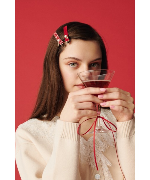 FURFUR（ファーファー）の「レース衿カーディガン（カーディガン/ボレロ・レディース・ブラック/ライトブルー/ホワイト・F）」の7枚目の写真