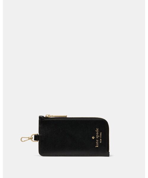 kate spade new york(ケイトスペード ニューヨーク)の「カード ケース ランヤード(カードケース・レディース・ブラック・ONESIZE)」の1枚目の写真
