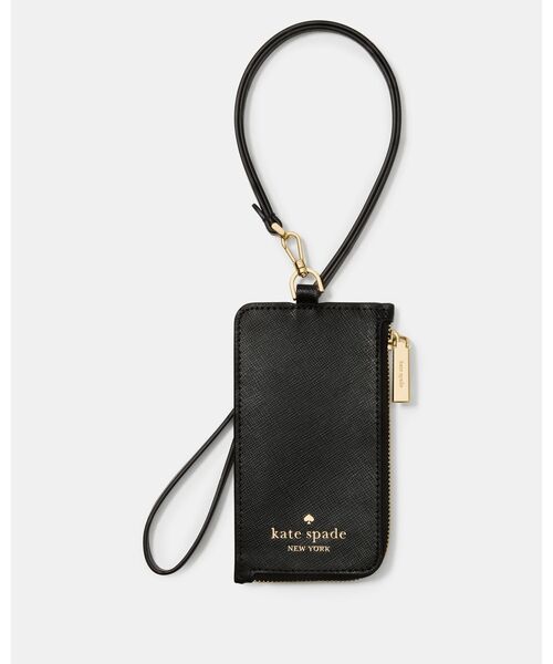 kate spade new york(ケイトスペード ニューヨーク)の「カード ケース ランヤード(カードケース・レディース・ブラック・ONESIZE)」の5枚目の写真