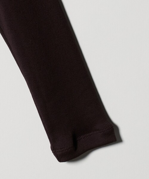 UNITED ARROWS(ユナイテッドアローズ)の「コットン テレコ クルーネック カットソー(Tシャツ/カットソー・レディース・ホワイト/ダークブラウン/ブラック/ライトピンク・FREE)」の19枚目の写真