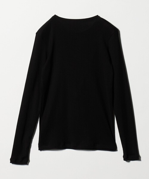 UNITED ARROWS(ユナイテッドアローズ)の「コットン テレコ クルーネック カットソー(Tシャツ/カットソー・レディース・ホワイト/ダークブラウン/ブラック/ライトピンク/ライトブルー/ライム・FREE)」の18枚目の写真