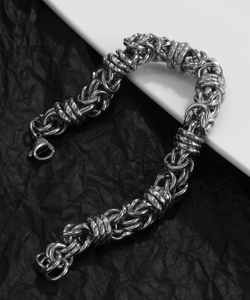 A'GEM/9 × .kom 『BENUSTA /ベヌスタ』Metal Knot Chain Bracelet