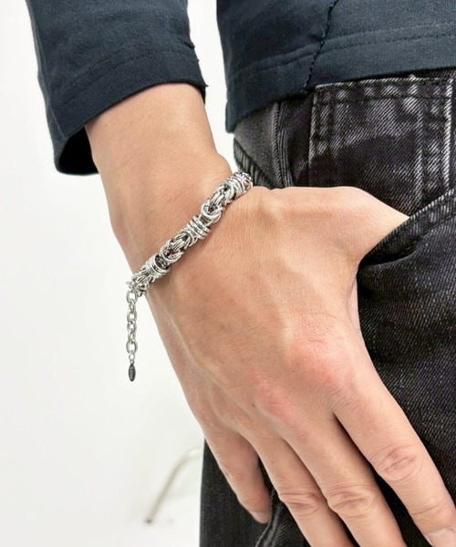 A'GEM/9 × .kom 『BENUSTA /ベヌスタ』Metal Knot Chain Bracelet