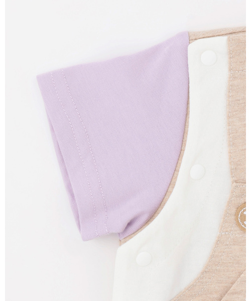 kladskap（クレードスコープ）の「【MOOMIN】ムーミンと夜空カバーオール（ロンパース・キッズ・エメラルド/ベージュ・80ｃｍ/70cm）」の9枚目の写真