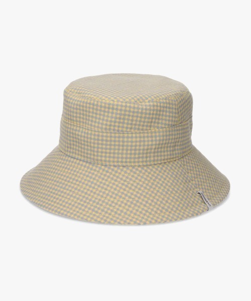 OVERRIDE(オーバーライド)の「OVERRIDE COTTON LINEN HAT SGP / オーバーライド(ハット・レディース・ブラック/ピンク/イエロー/ベージュ・L 59cm/M/57.5cm)」の3枚目の写真