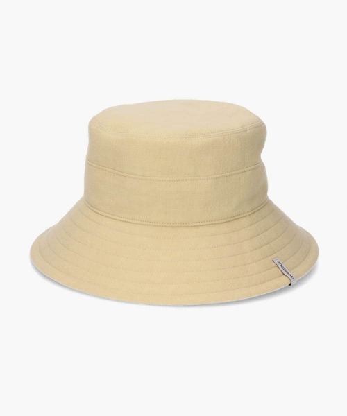 OVERRIDE(オーバーライド)の「OVERRIDE COTTON LINEN HAT SGP / オーバーライド(ハット・レディース・ブラック/ピンク/イエロー/ベージュ・L 59cm/M/57.5cm)」の18枚目の写真