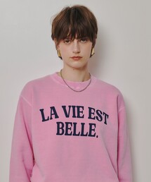 allureville（アルアバイル）の「ピグメントダイロゴスウェット（スウェット）」