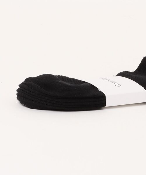 Calvin Klein(カルバン・クライン)の「【3足セット】Calvin Klein メンズ レディース 抗菌防臭 甲メッシュ TOPライン ショートソックス 2572504(ソックス/靴下・メンズ・その他1/ブラック・L/M/S)」の16枚目の写真