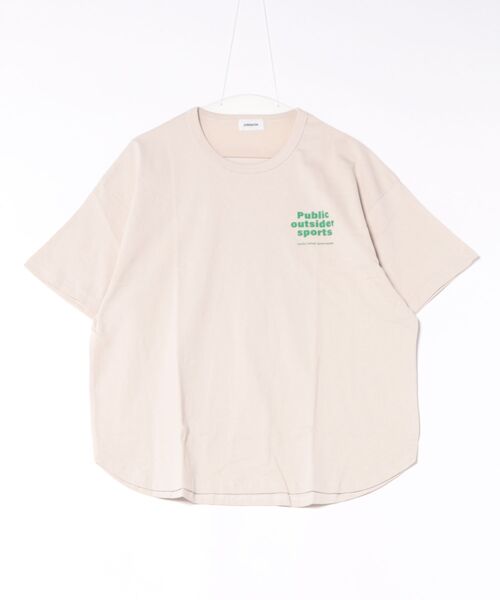 GENERATOR(ジェネレーター)の「ジェネレーター Public Tシャツ(Tシャツ/カットソー・レディース・ブラック/ベージュ系その他/ホワイト・F)」の3枚目の写真
