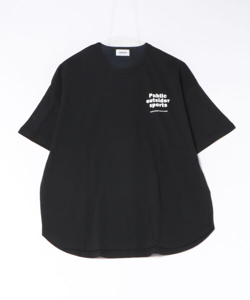 GENERATOR(ジェネレーター)の「ジェネレーター Public Tシャツ(Tシャツ/カットソー・レディース・ブラック/ベージュ系その他/ホワイト・F)」の2枚目の写真