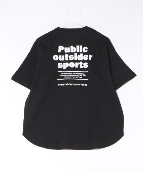 GENERATOR(ジェネレーター)の「ジェネレーター Public Tシャツ(Tシャツ/カットソー・レディース・ブラック/ベージュ系その他/ホワイト・F)」の4枚目の写真