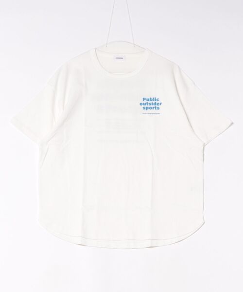 GENERATOR(ジェネレーター)の「ジェネレーター Public Tシャツ(Tシャツ/カットソー・レディース・ブラック/ベージュ系その他/ホワイト・F)」の7枚目の写真