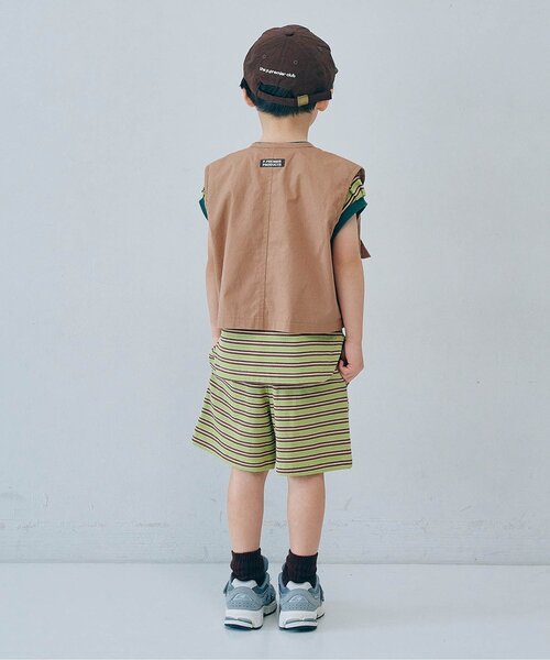 p.premier（ピードットプルミエ）の「BIGポケットベスト（ベスト・キッズ・キャメル/チャコール/カーキ・140/130/120/110/100/90/80）」の13枚目の写真