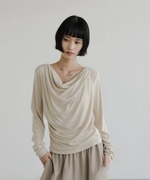 LOWRYS FARM | ドレープオフショルプルオーバー 638373(Tシャツ/カットソー)