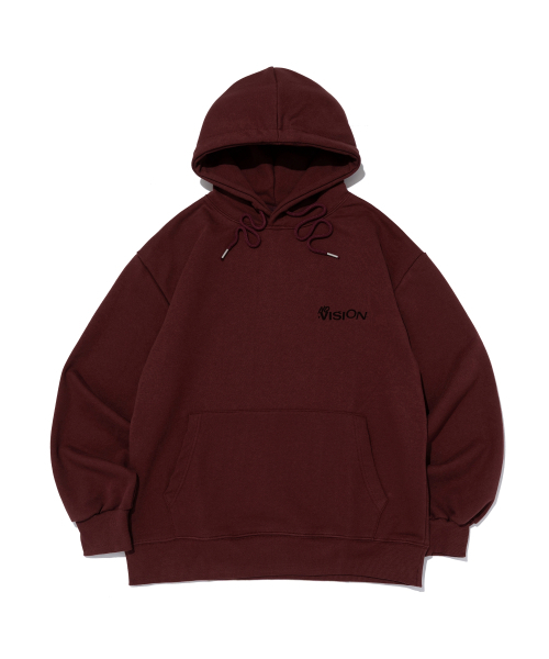 OTHERFITS（アザーフィッツ）の「[起毛/NO起毛] NO-VISION フードパーカー (ワイン)（パーカー・メンズ・その他・SMALL/MEDIUM/LARGE/X-LARGE/S-M/M-L/L-XL/XL-XXL）」の2枚目の写真
