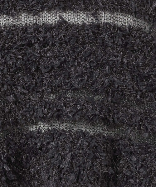 LAKOLE（ラコレ）の「チュールヤーンニットベスト / 657251（ベスト・レディース・アイボリー/イエロー/チャコール・FREE）」の19枚目の写真