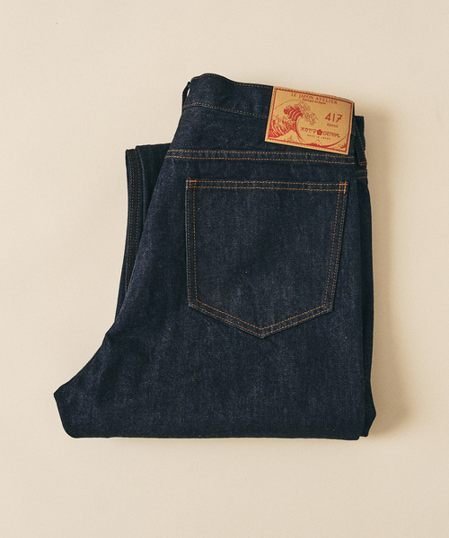 417 EDIFICE(フォーワンセブンエディフィス)の「LE JAPON ATELIER OKAYAMA TYPE.1 ストレート(デニムパンツ・メンズ・ブラック/ブルー系その他/アイボリー・SMALL/X-LARGE/LARGE/MEDIUM)」の22枚目の写真