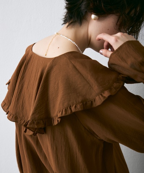 Trish（トリッシュ）の「淡水パールネックレス（ネックレス・レディース・ホワイト・FREE）」の8枚目の写真