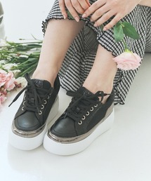 Bridget Birkin | 【Bridget Birkin】グリッターメッシュスニーカー(565011)(スニーカー)