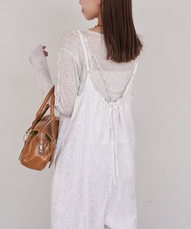 CIAOPANIC | 【She desires...】刺繍レースサロペット(サロペット/オーバーオール)