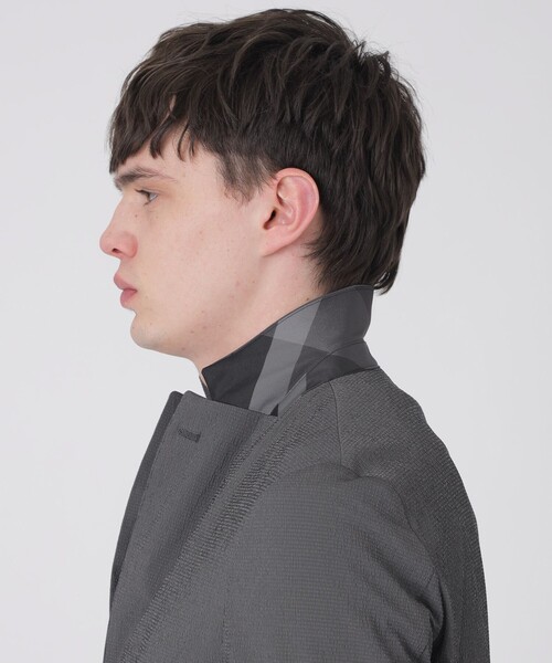 BLACK LABEL CRESTBRIDGE（ブラックレーベル・クレストブリッジ）の「マイクロウェーブシアサッカージャケット（テーラードジャケット・メンズ・ネイビー/グレー系その他・XL/L/M/S）」の7枚目の写真