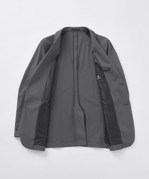 BLACK LABEL CRESTBRIDGE（ブラックレーベル・クレストブリッジ）の「マイクロウェーブシアサッカージャケット（テーラードジャケット・メンズ・ネイビー/グレー系その他・XL/L/M/S）」の8枚目の写真