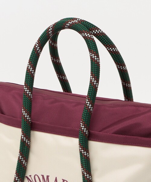 NOMADIS（ノマディス）の「＜NOMADIS＞CITY TREK/トートバッグ（トートバッグ・レディース・ワイン/ネイビー・FREE）」の10枚目の写真